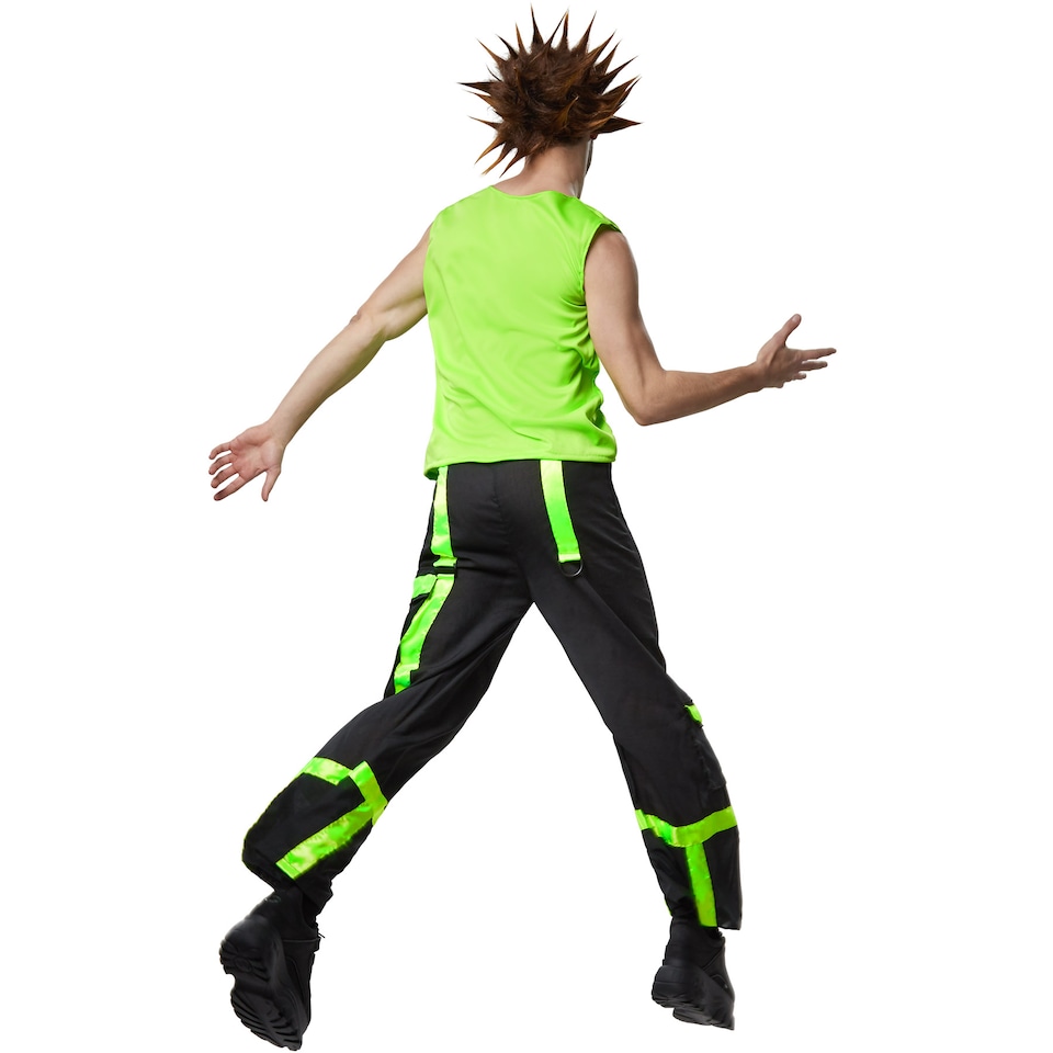 image 1 of Cool Raver costume | Green | black/green | L | 1