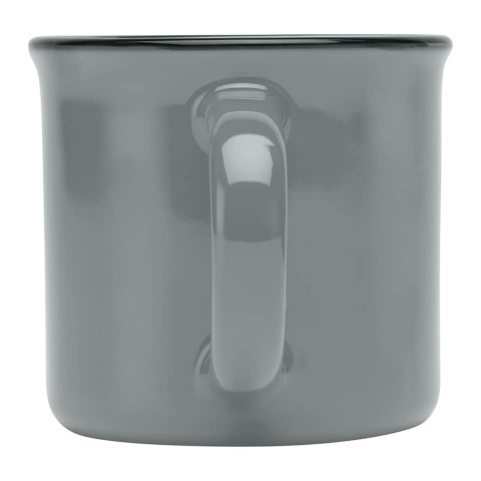 image 1 of Bari Ceramic 240ml Mug - Grey - One Size