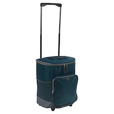 28L Insulated Large Cooler Bag Trolley Cart | Blue | 1