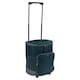 image 1 of 28L Insulated Large Cooler Bag Trolley Cart | Blue | 1