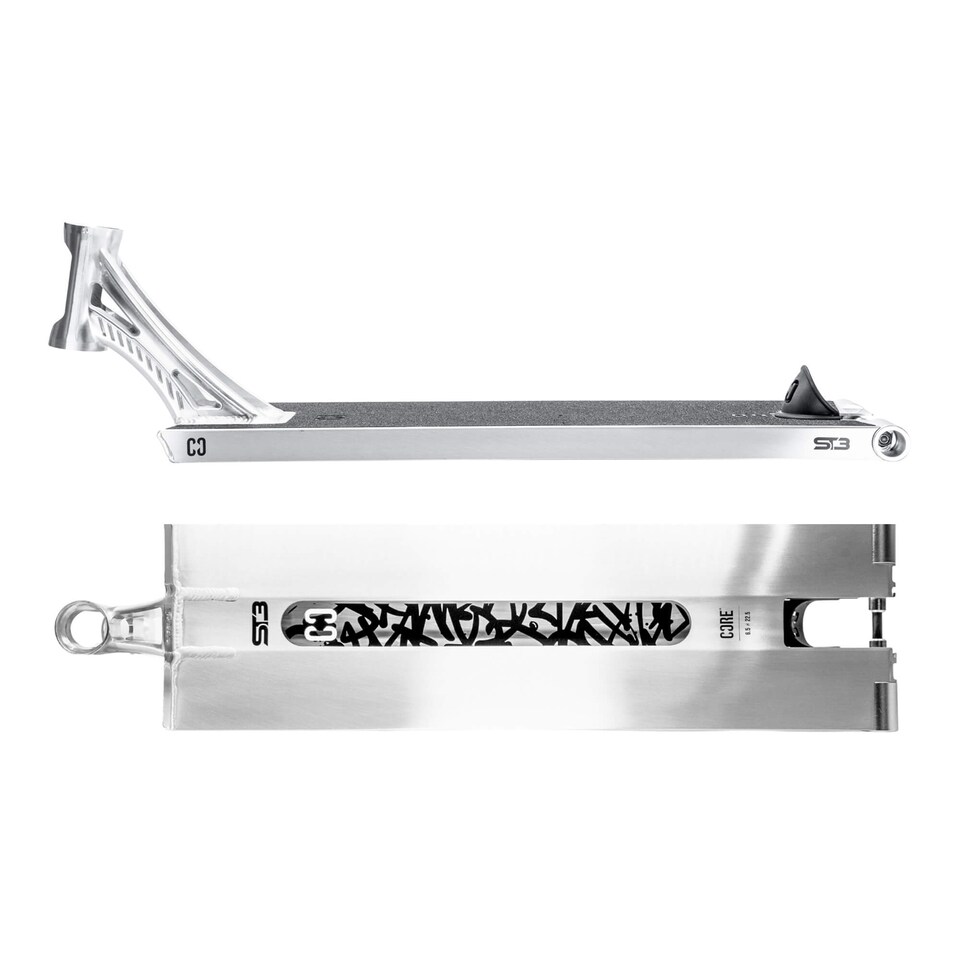 image 1 of CORE ST3 Forged Scooter Deck 6.5 X 22.5" - Polished