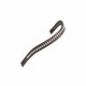 image 5 of Shires Aviemore Large Diamante Browband Black | Size: Full
Colour: Black/Pink