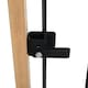 image 3 of Living and Home Modern Metal Garden Gate, Black