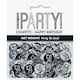 image 2 of Unique Party Glitz Foil Confetti - Black - 13