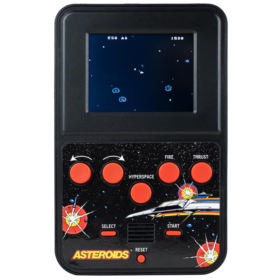 image 1 of Asteroids Colour Handheld Arcade Game with 2.5" Colour Screen