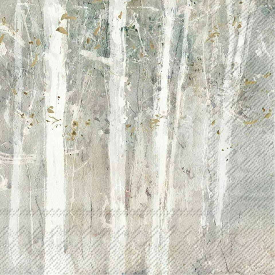 IHR Lunch Napkins Woodland Forest Nature 33cm 3ply 20 Pack
