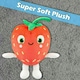 image 5 of Berry Boo Pinata Smashlings Soft Toy Cute Plushie Huggable Cuddly 30cm Red