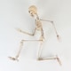image 4 of Halloween Prop Movable Skeleton Hanging Decoration 50cm
