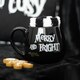 image 4 of Ceramic Merry and Fright Mug & Sock Gift Set