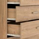 image 3 of Dakota 5 Drawer Chest Brown | Oak Effect