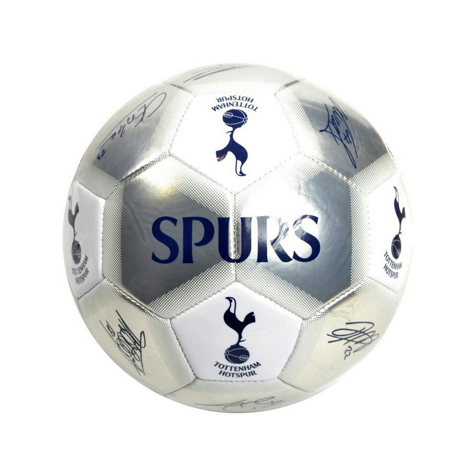 Tottenham Hotspur FC Signature Football - Silver - 5 (UTSG19029)