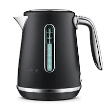 Sage The Soft Top Luxe Quiet Electric Kettle - Fast Boil, Opens Softly, Elegant Design - 1.7 L Capacity, Cordless, 2400 W - Black Truffle