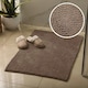 image 3 of Chenille Bobble Bath Mat Non-Slip 50 x 80cm - Mocha