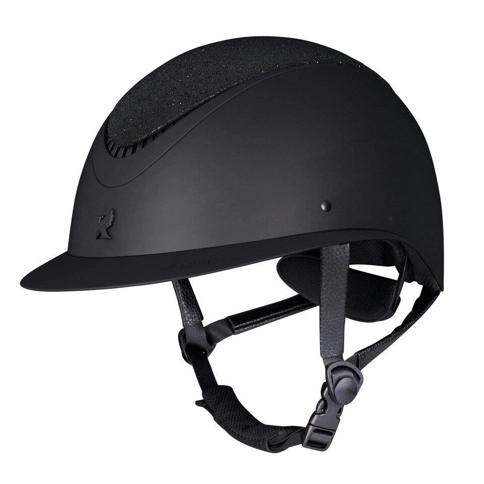 image 1 of Karben Unisex Adult Lia Ellipse Riding Hat - Black - 52cm - 54cm Black | 52cm - 54cm