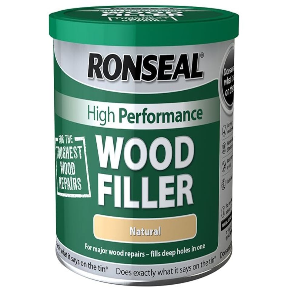 Ronseal - High-Performance Wood Filler Natural 550g