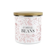 Pink Wild Rabbits Large Coffee Beans Canister
