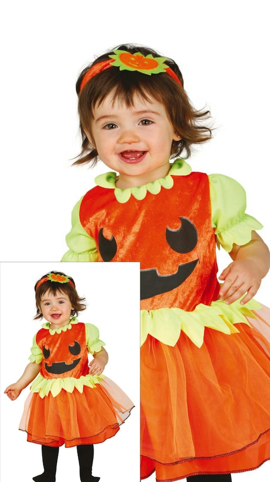 image 1 of Fancy Dress Child Pumpkin Dress - 12-18 m