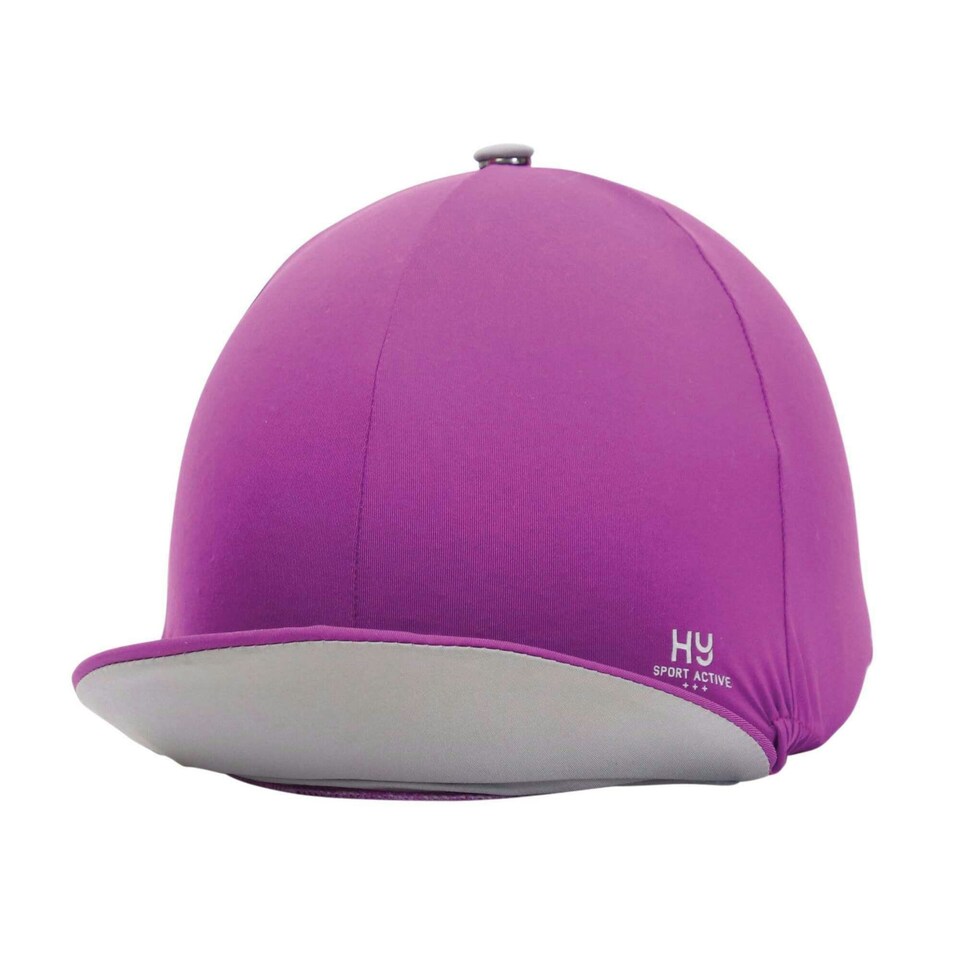 image 1 of Hy Sport Active Pom Pom Hat Cover - Amethyst Purple - One Size Purple | One Size