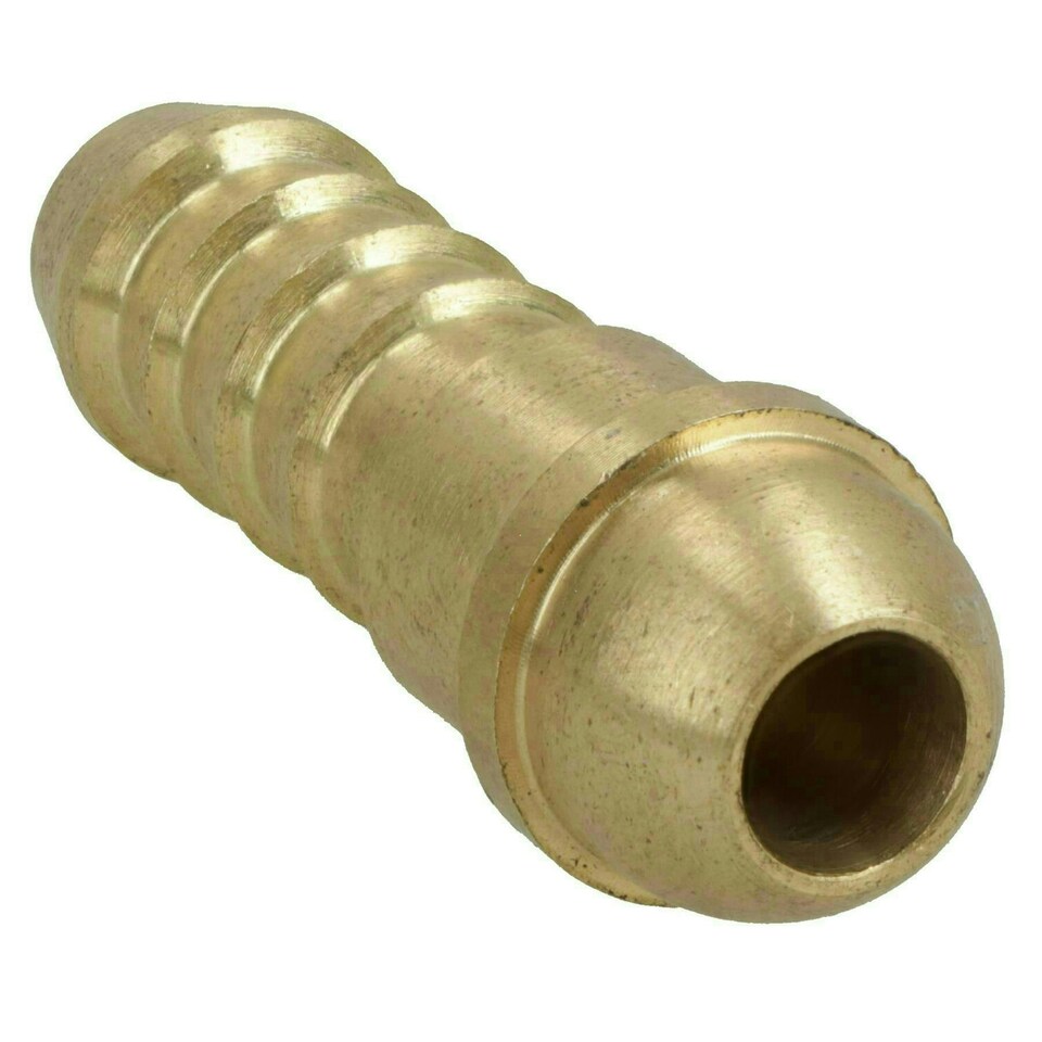 image 1 of Welding Gas Hose Connector 3/8 Hose Tail with 3/8 BSP Right Handed Thread 1pc