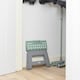 image 8 of JVL Small & Large Folding Step Stool Set – Multi-Purpose, Kitchen & Bathroom – Grey