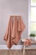image 2 of Linear Pure Cotton Face Cloth Towels Set Of 4 | Red | Face cloth | 4