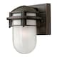 image 1 of Reef 1 Light Outdoor Wall Lantern Victorian Bronze IP44, E27