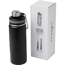 Avenue Gessi Vacuum Insulated Sport Bottle - Solid Black - One Size