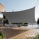 image 7 of Sun Sail Sonny, UV Protected, Water-Resistant and Anti-Tear | Grey | grey | 4 x 6 m | 1