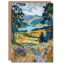 Loch Lomond Scottish Landscape Nature Lover Him Her Birthday Card