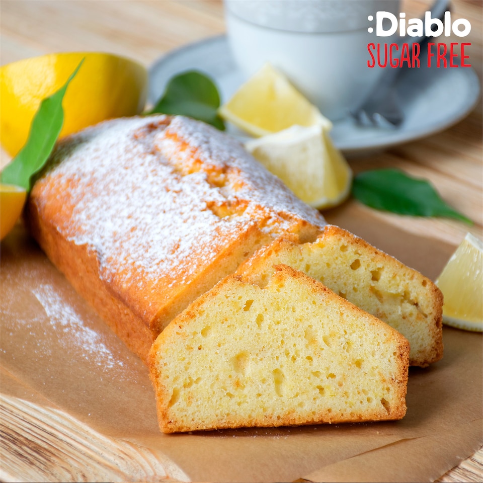 image 1 of Diablo No Added Sugar Lemon Cake 200g