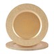 image 1 of Argon Tableware Hammered Charger Plates - 33cm - Gold - Pack of 6 Grey