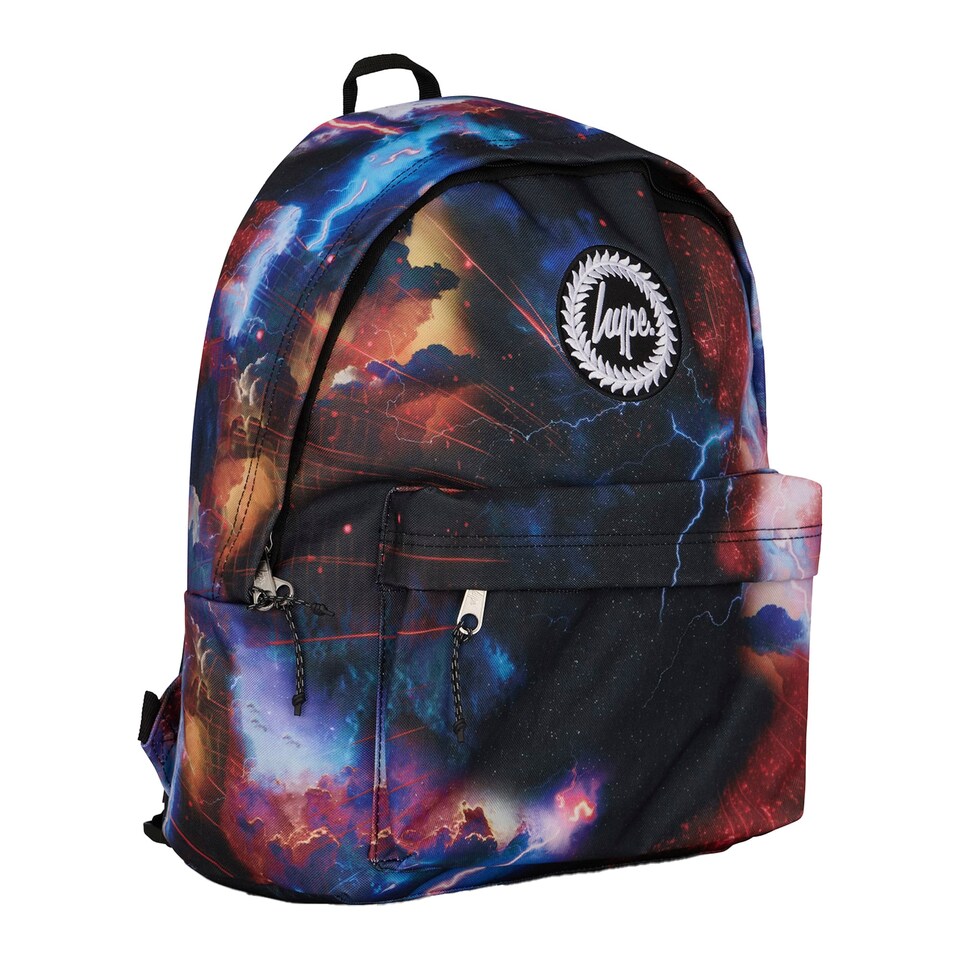 image 1 of Kids Backpack Constellation Galaxy Print | 18L School Bag with Laptop Sleeve | Multi | Multi | 1