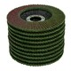 image 2 of 10 x Flap Discs 80 Grit Angle Grinder 4.5" (115mm) Flat Sanding Grinding TE232