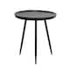 image 1 of Chervey Round Solid Mango Wood Side Table with Tri-Pin Legs Large