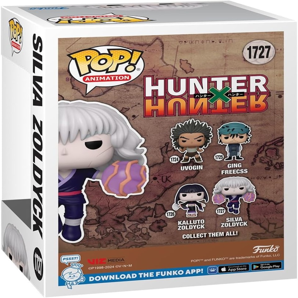 image 1 of FUNKO POP VINYL HXH SILVA ZOLDYCK