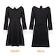 image 5 of Midweek Horror Dress Black | XL