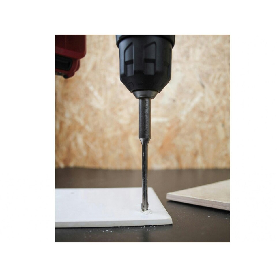 image 1 of Faithfull Carbide Hard Tile & Glass Drill Bit - Multi Colour - 6mm