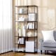 image 2 of HOMCOM 7 Tier Storage Shelves, Free Standing Book Shelf for Study