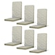 image 1 of High Back Seat Pad Triangle Geo Olive