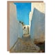 image 1 of John Singer Sargent Art Card A Moroccan Street Scene
