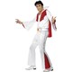 image 1 of Elvis Presley Mens Costume - White/Red - L L