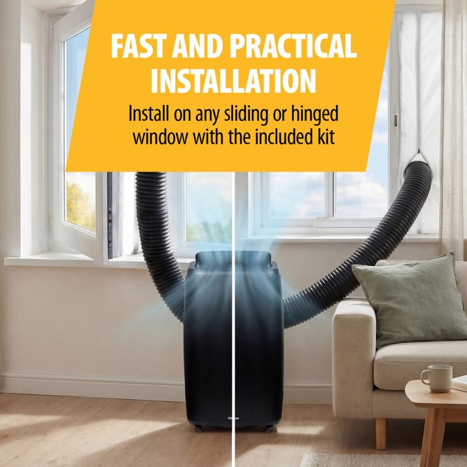 image 1 of Smart Air Conditioner - 14000 BTU - Energy Class A - Wi-Fi & App Controlled - Tristar AC-5790BS