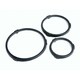image 2 of Pot-Mate Circular Pot Feet - Black - 15cm