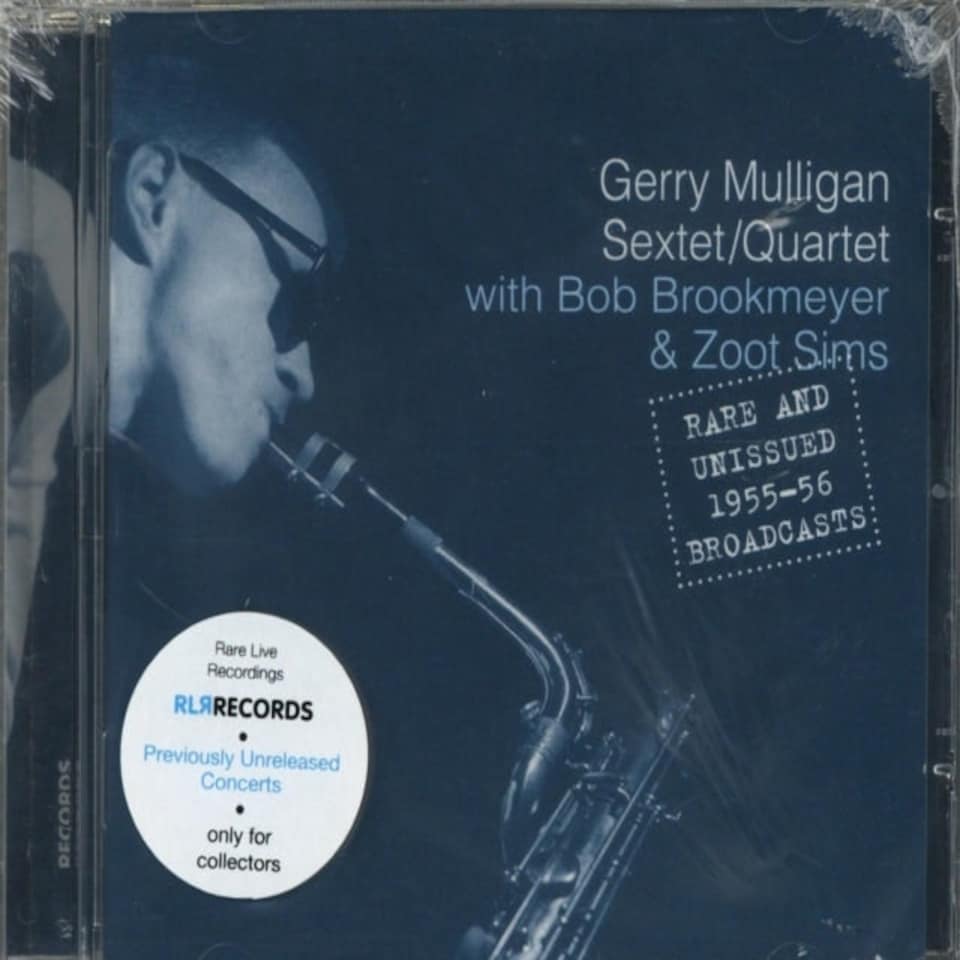 Gerry Mulligan CD - Rare And Unissued 19 55-56 Broadcasts