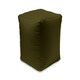 image 6 of Waterproof Cube Indoor Outdoor Bean Bag Foot Stool Pouffe Brown