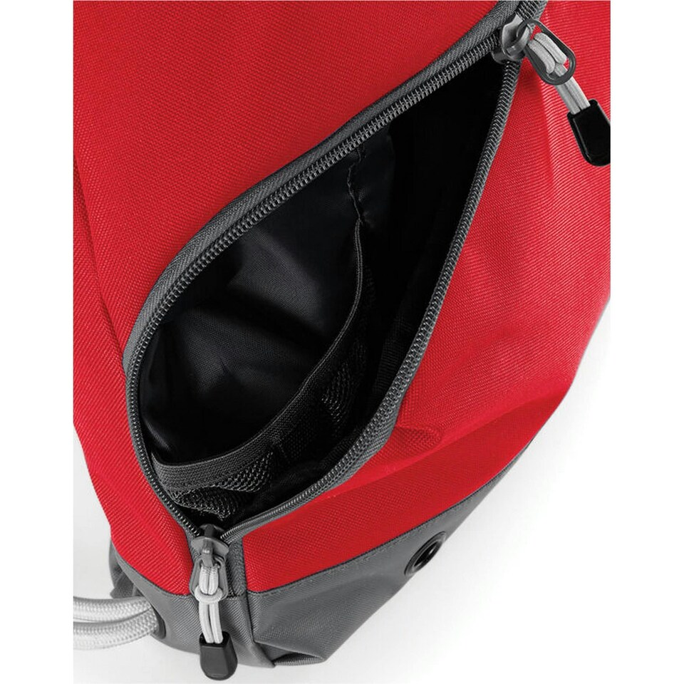 image 1 of Bagbase Athleisure Drawstring Bag - Classic Red - One Size | Red | One Size