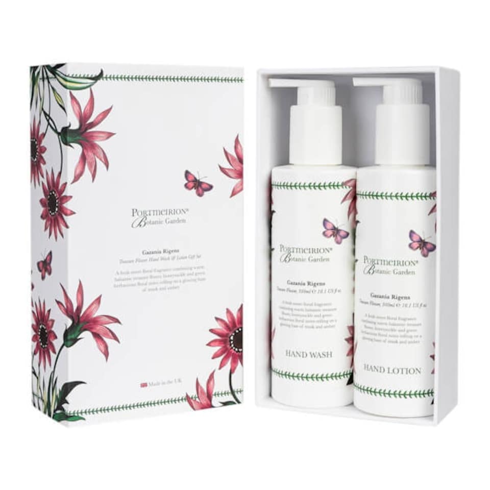 image 1 of Botanic Garden by Wax Lyrical Handwash & Lotion Gift Set Treasure Flower