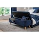 image 2 of Stilted Premium Ocean Blue Fabric Blanket Box