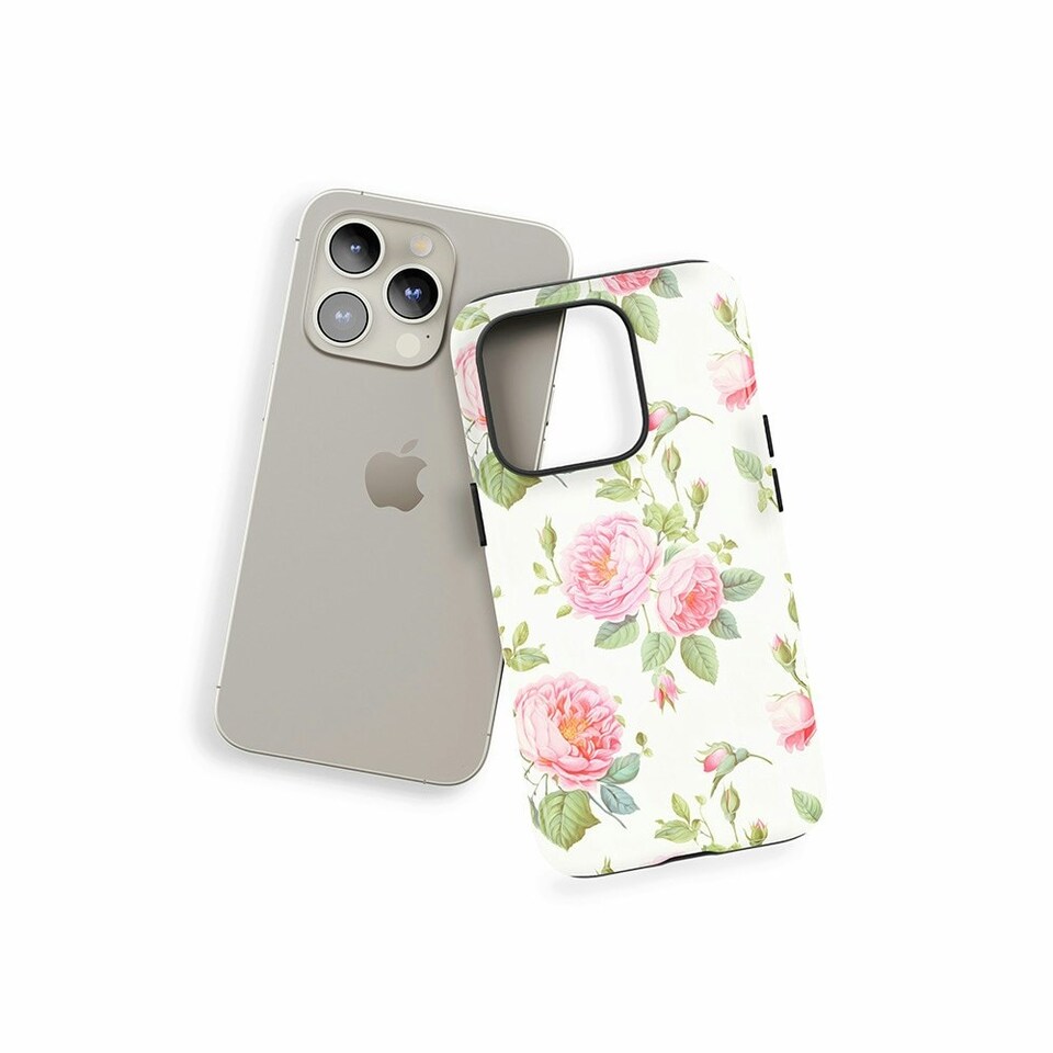 image 1 of Englsh Rose Phone Case | Pink | iPhone 15
Slim | iPhone 15
Slim