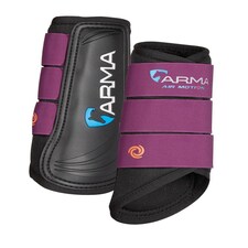 Shires Arma Air Motion Brushing Boots Purple | Size: Full
Colour: Plum
